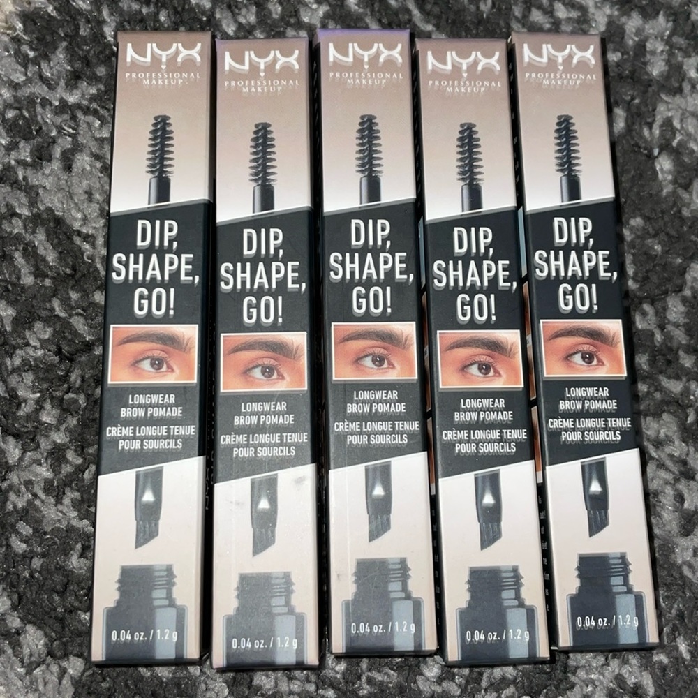 5 NEW - NYX: longwear brow pomade (dip, shape & go) TAUPE